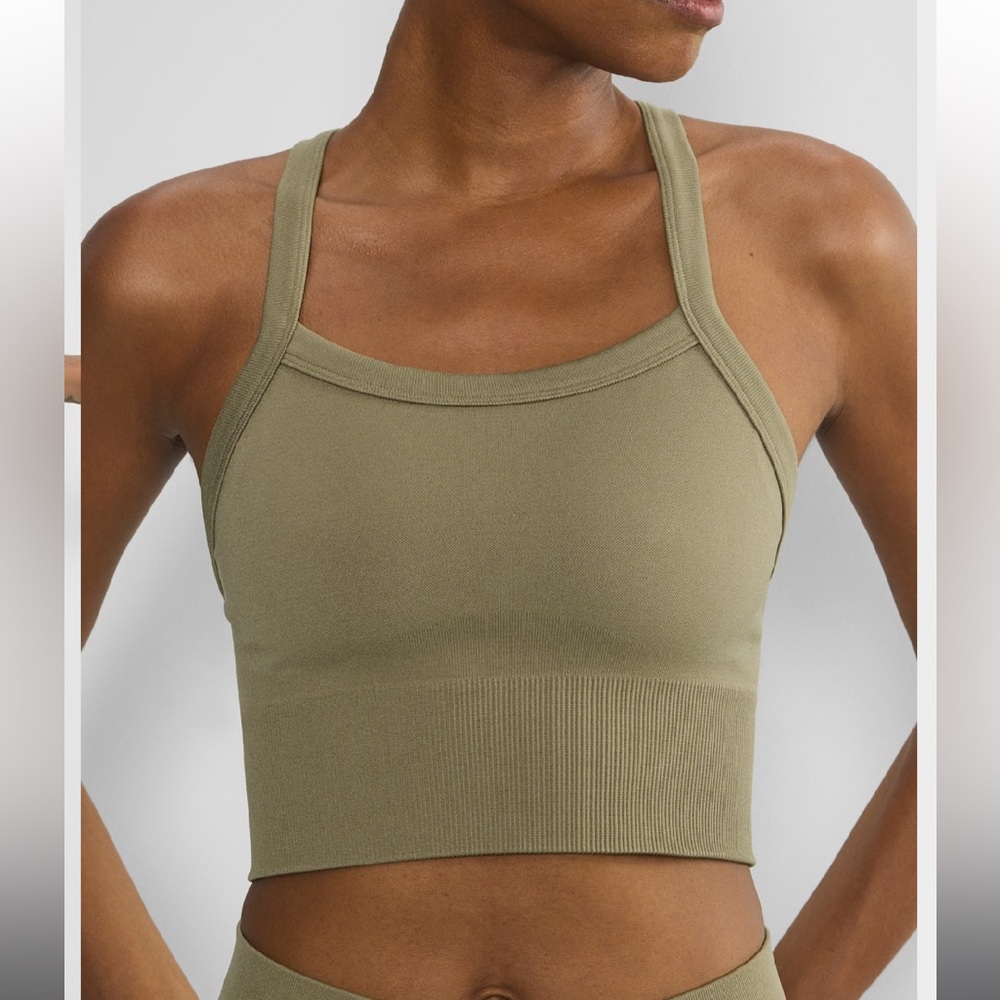 BodyGrip Scoopneck Racerback Tank - Sundried Olive